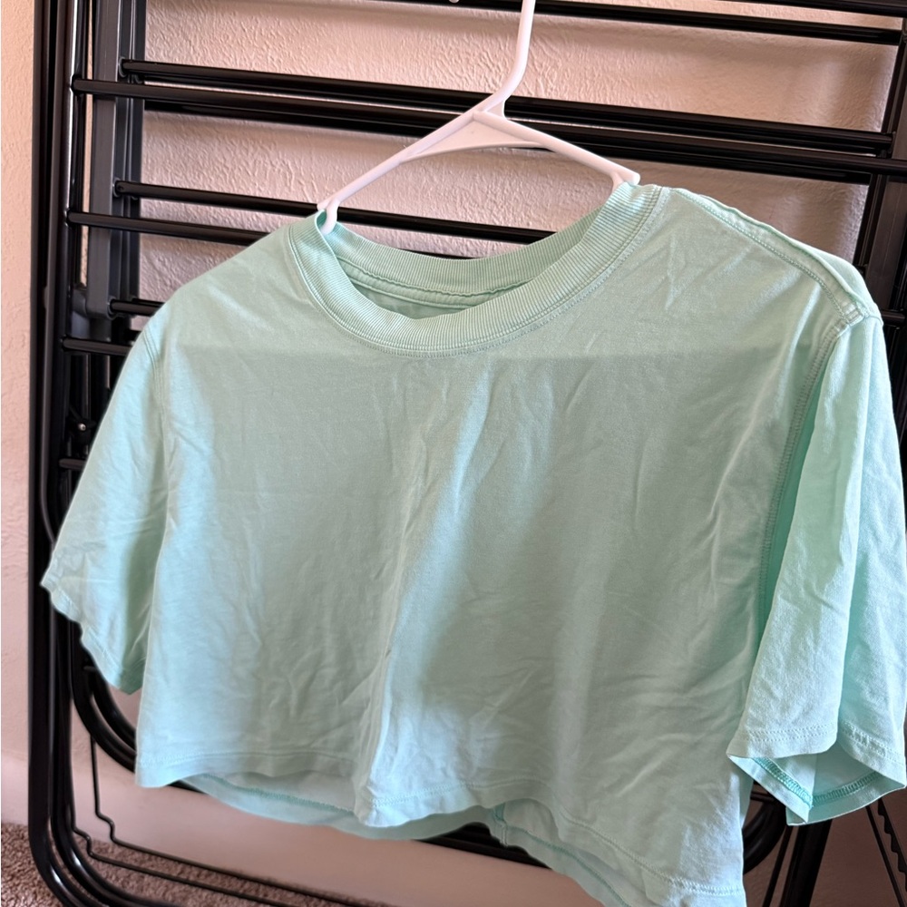 Lululemon Athletica All Yours Tee crop